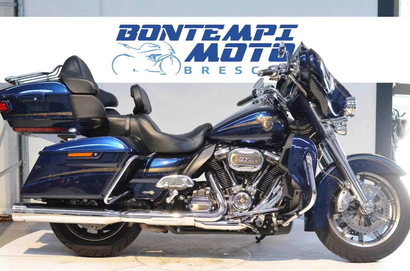 Harley-Davidson Electra Glide CVO 2018 - 23.000 KM Azul - 1