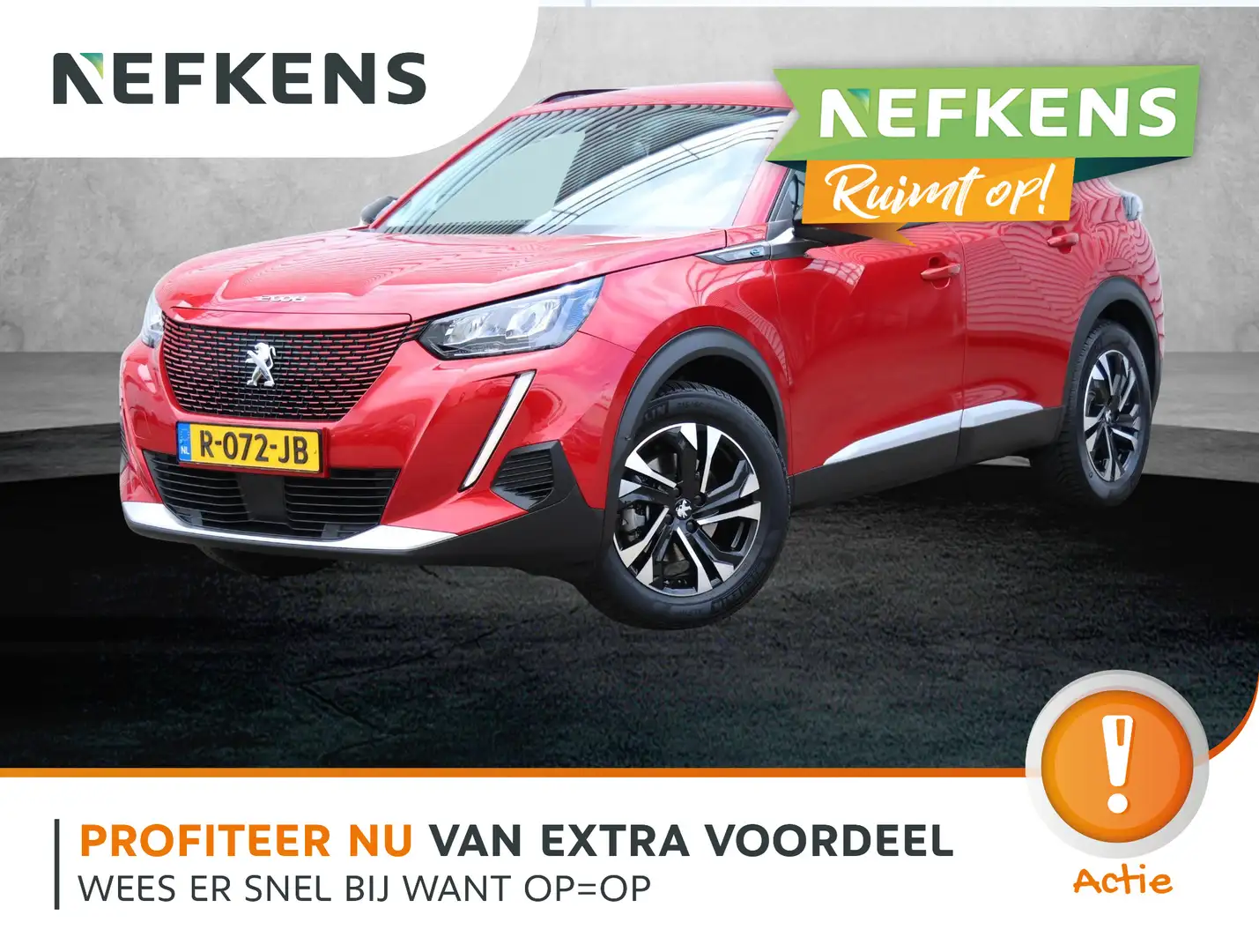 Peugeot e-2008 EV Allure Pack 50 kWh 136PK | AppleCarPlay/Android Rot - 1