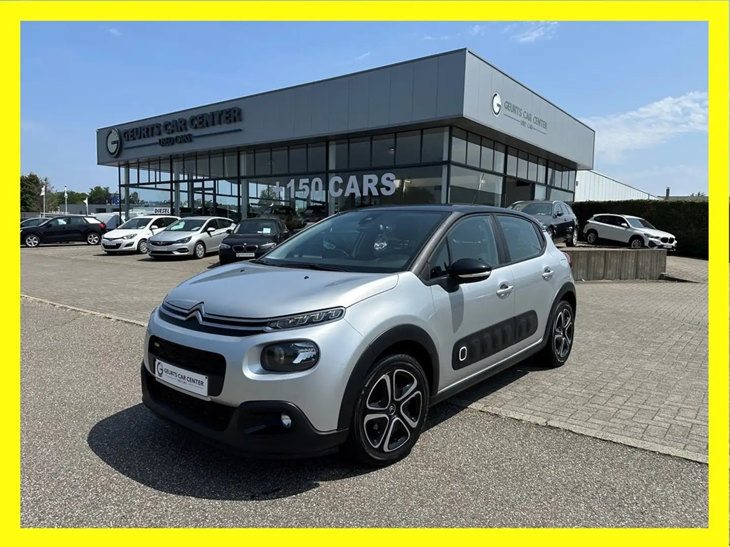 Citroen C3 1.2 Benzine / Airco / Cruise / Sensors / €8.990 AL Silber - 1