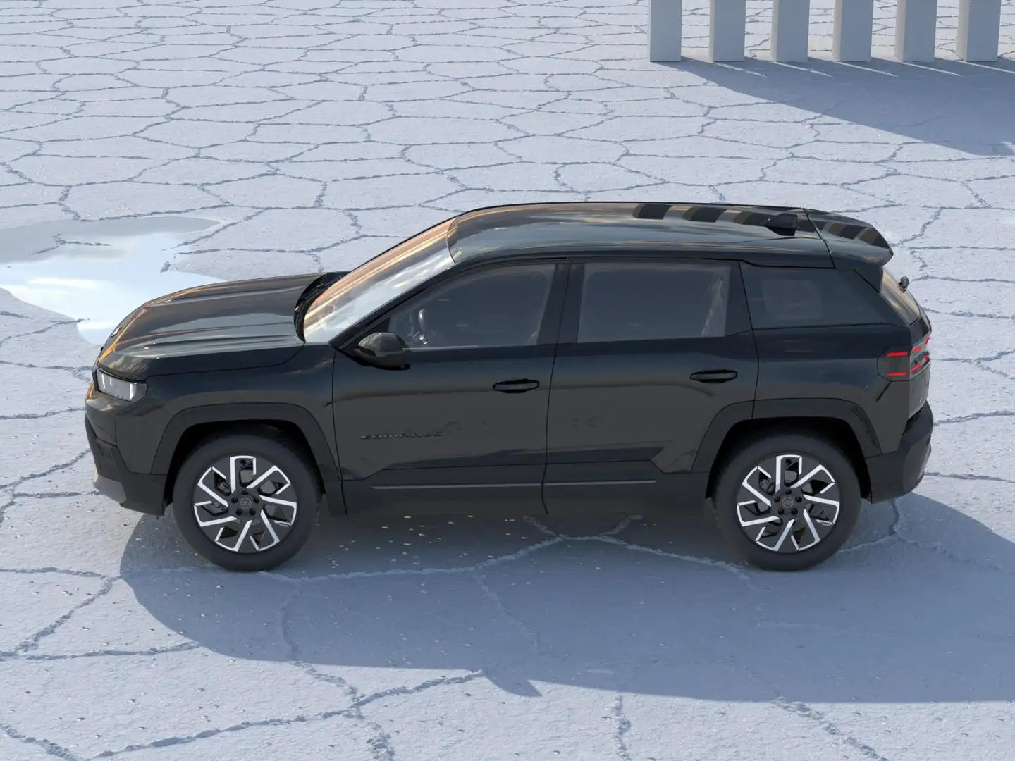 Jeep Compass Altitude 74 kWh Noir - 2