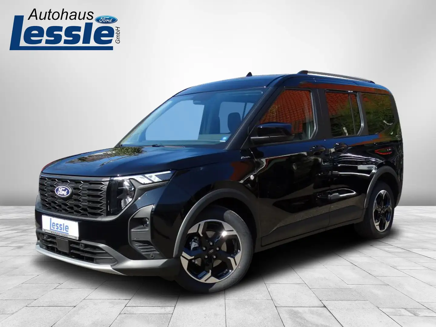 Ford Tourneo Courier Active 125PS Automatik Navi/Kamera/SHZ/5 Jahre FGS Schwarz - 1