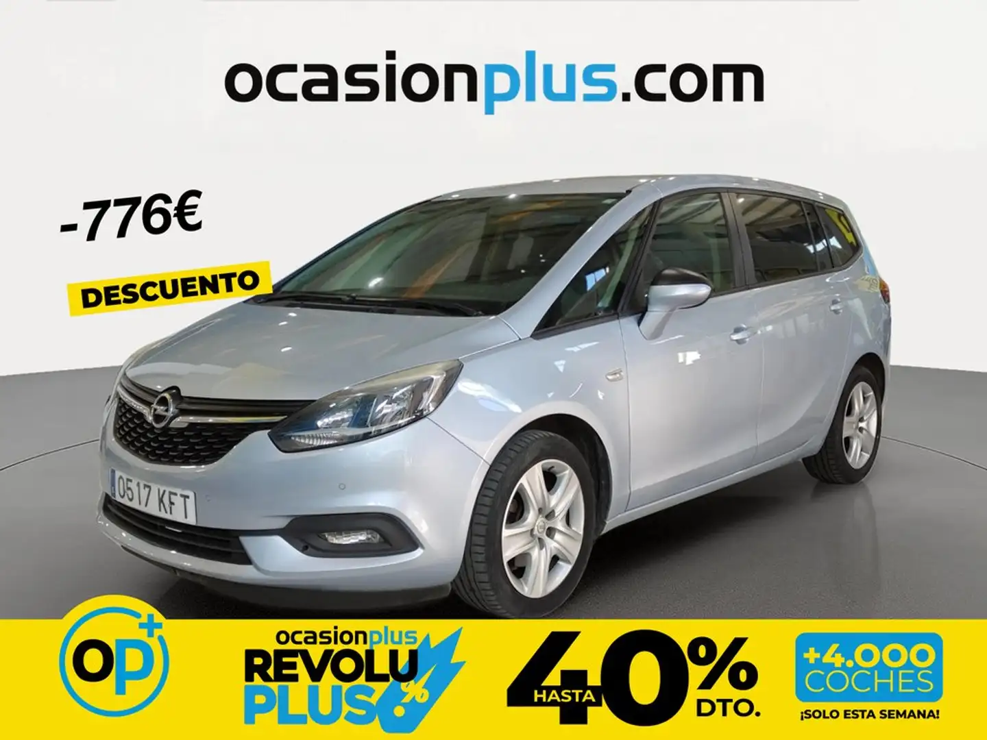 Opel Zafira 1.6CDTI S/S Expression 120 Gris - 1