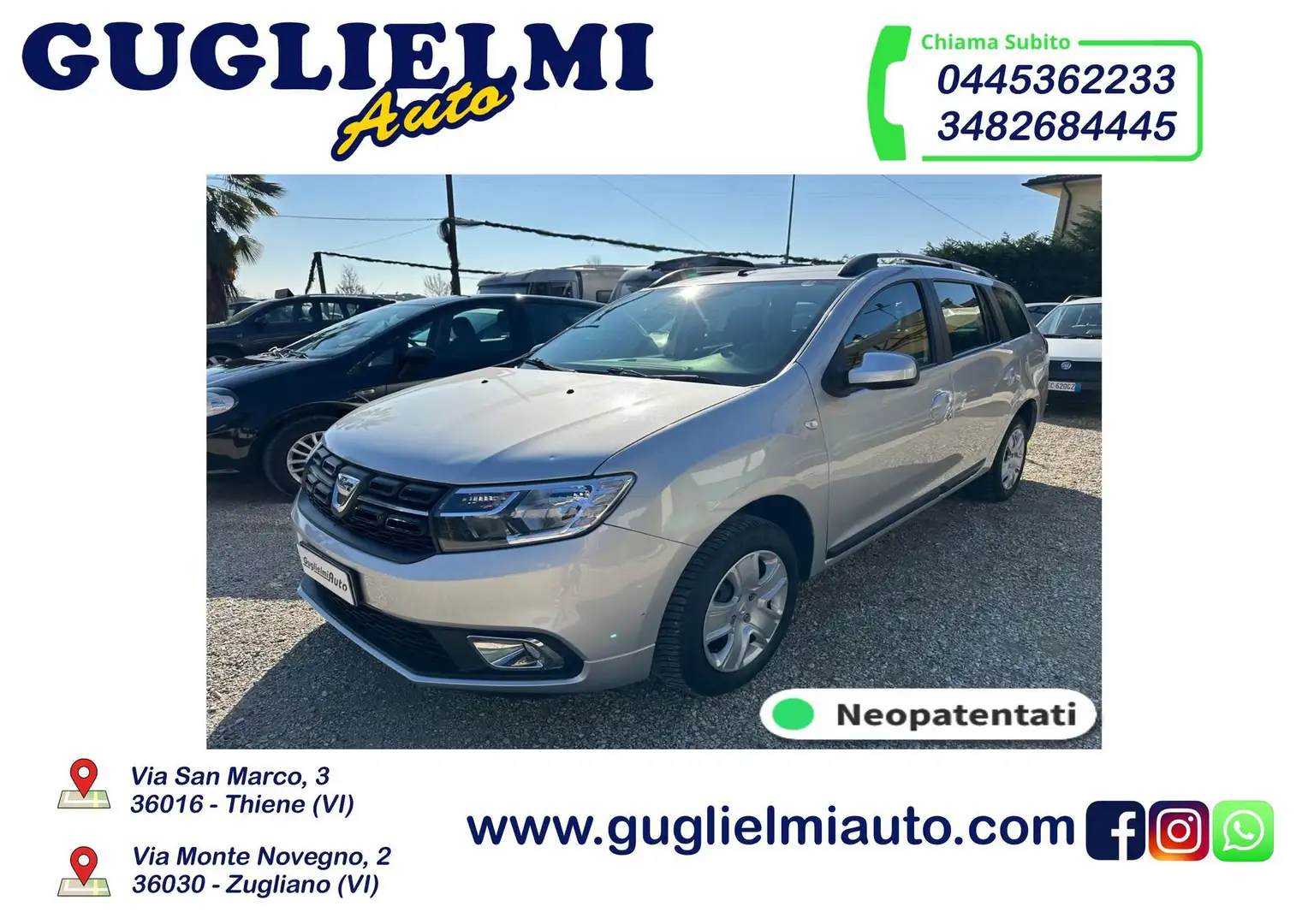 Dacia Logan MCV 0.9 TCe 12V 90CV TurboGPL Start&Stop Comfort Argento - 1