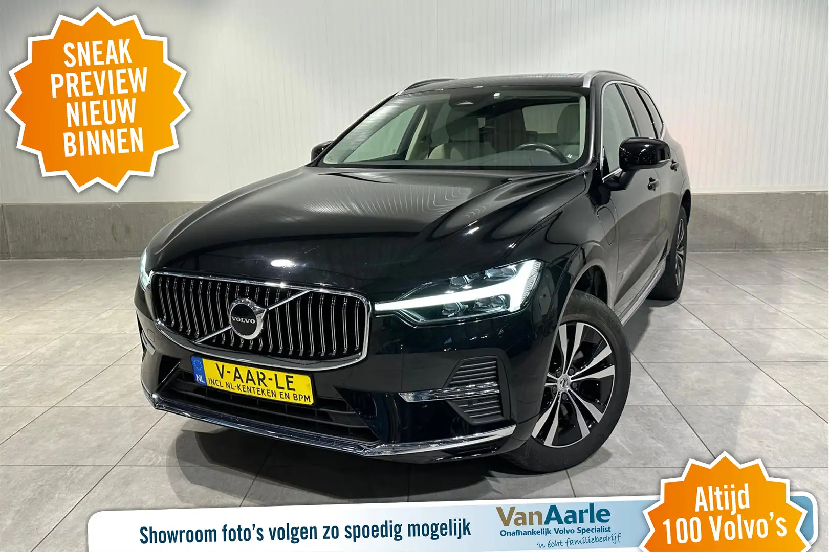Volvo XC60 T6 Aut. LongRange Inscription Panoramadak Leder Pa Schwarz - 1