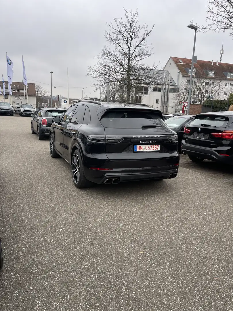 Porsche Cayenne Turbo Tiptronic S v8 soft close Schwarz - 1