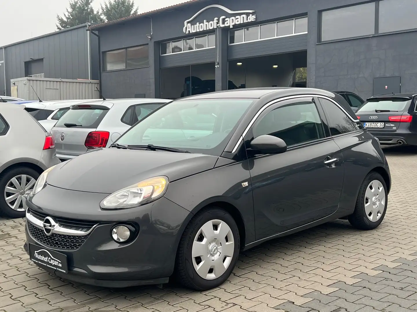 Opel Adam Adam Jam/Klima/Eu5/2.Ha/Tempomat/Scheckheft/ZV Grijs - 1