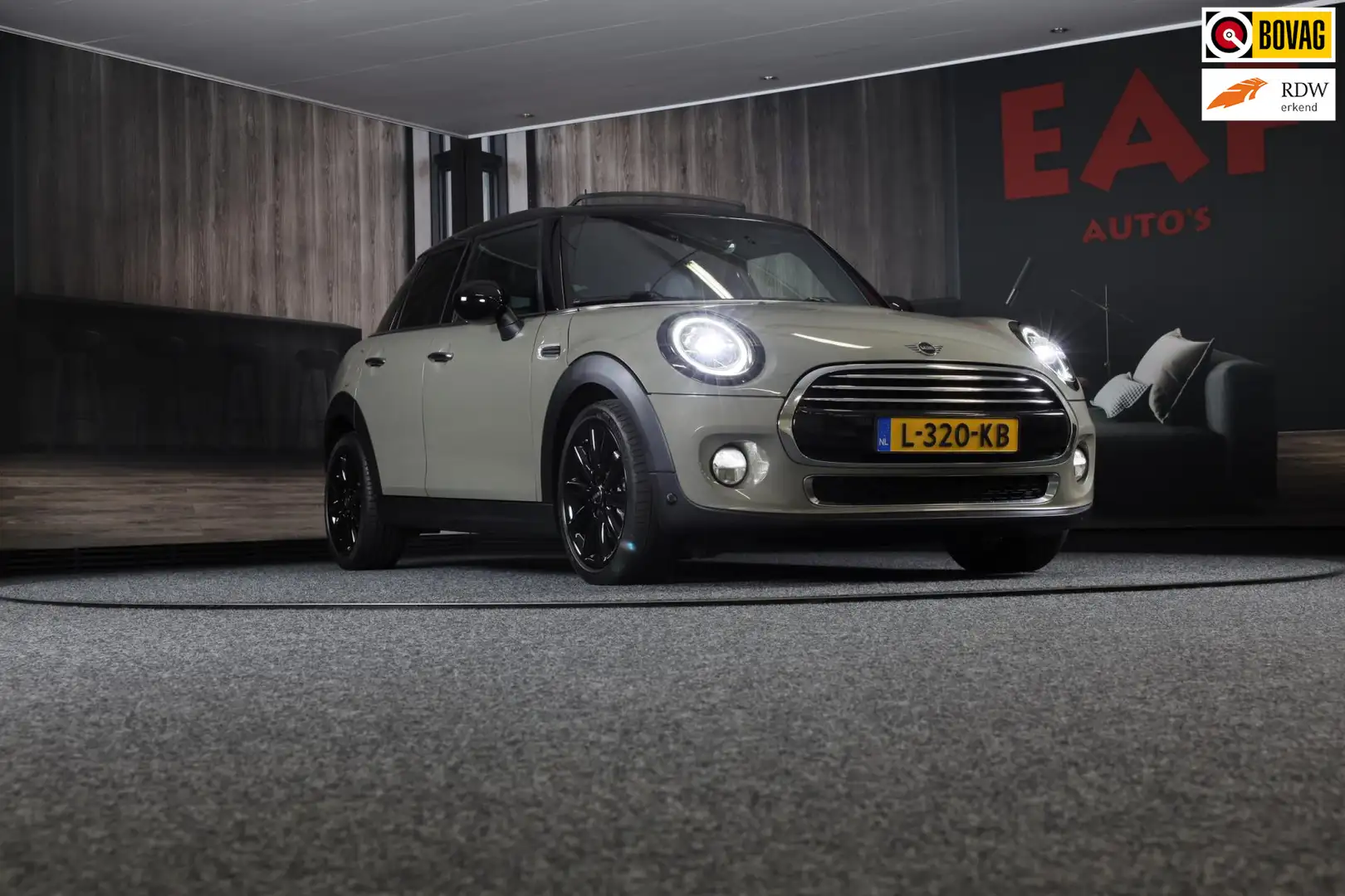 MINI Cooper Mini 1.5 Chili / AUT / 5 Deurs / Open Panoramadak Grigio - 1