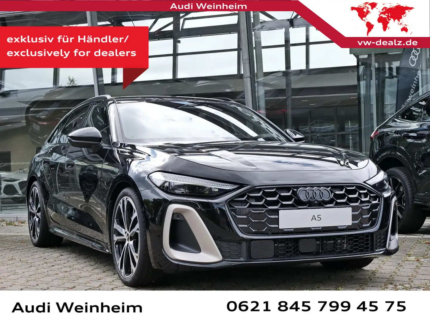 Audi A5 e-hybrid quattro S tronic Pano Navi B&O Schwarz - 2