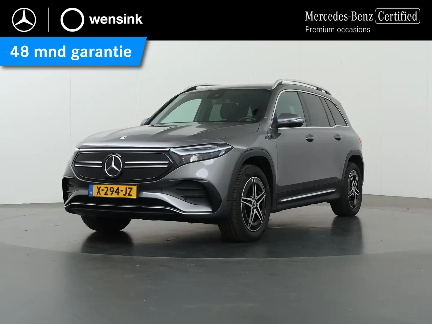 Mercedes-Benz EQB 350 4MATIC AMG Line 67 kWh | Sfeerverlichting | High P Gris - 1