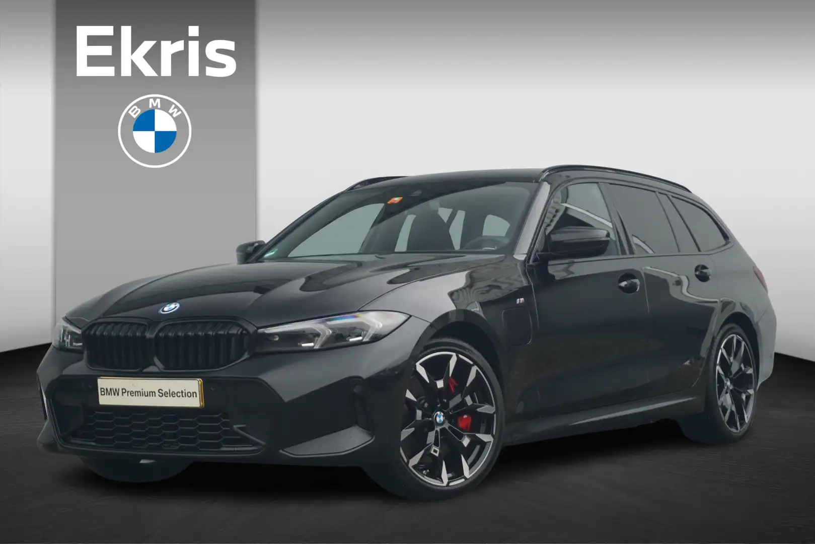 BMW 330 3 Serie Touring 330e M Sportpakket Pro 19'' / Elek Schwarz - 1