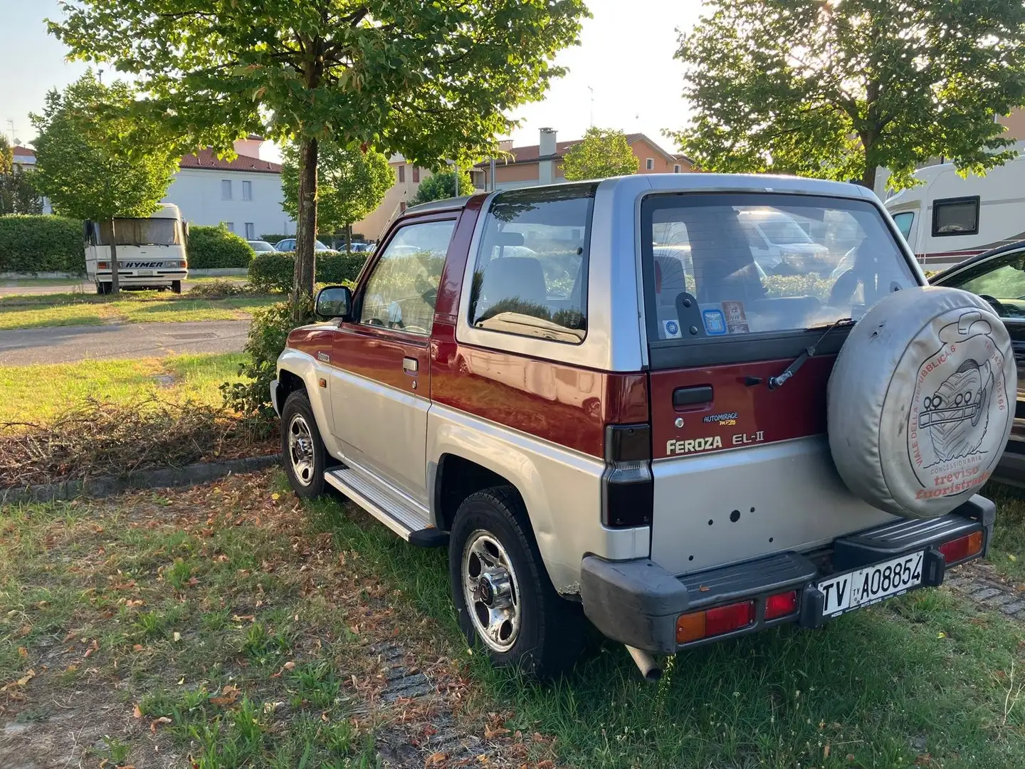 Daihatsu Feroza Feroza 1.6i EL resin-top full-time Rosso - 1