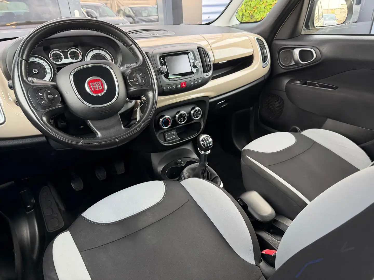 Fiat 500L Living 0.9 TwinAir PopStar 7 persoons|Navigatie|Ai Brun - 2