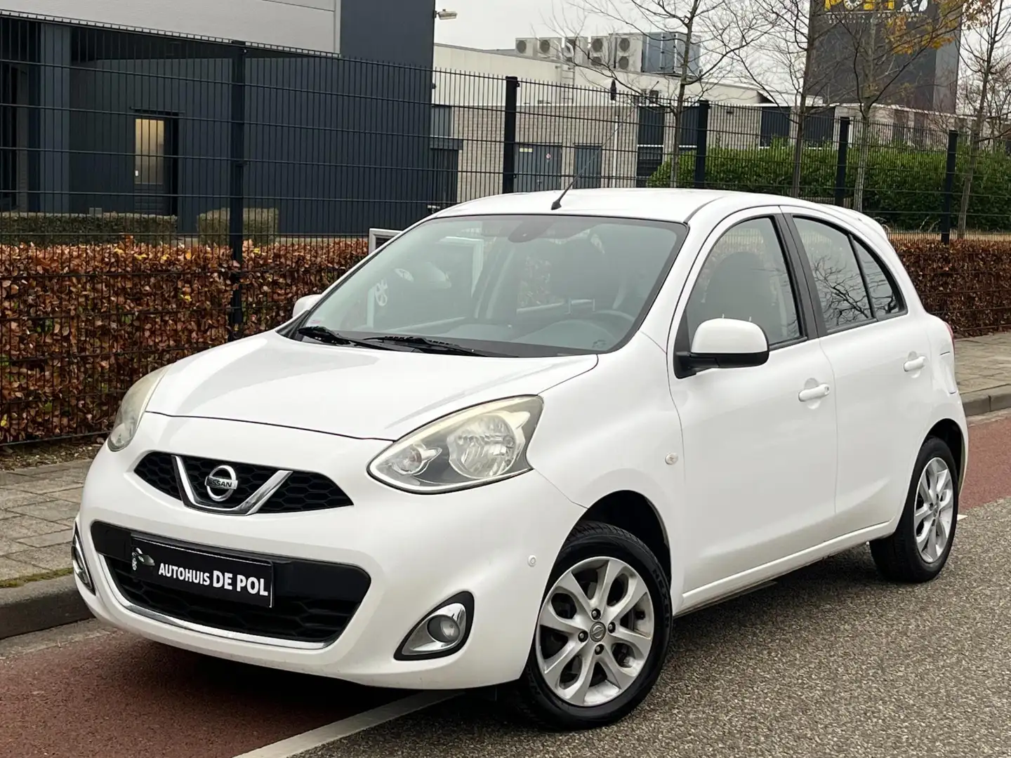 Nissan Micra 1.2 Connect Edition Cruise/Climate-control Navigat Blanco - 1
