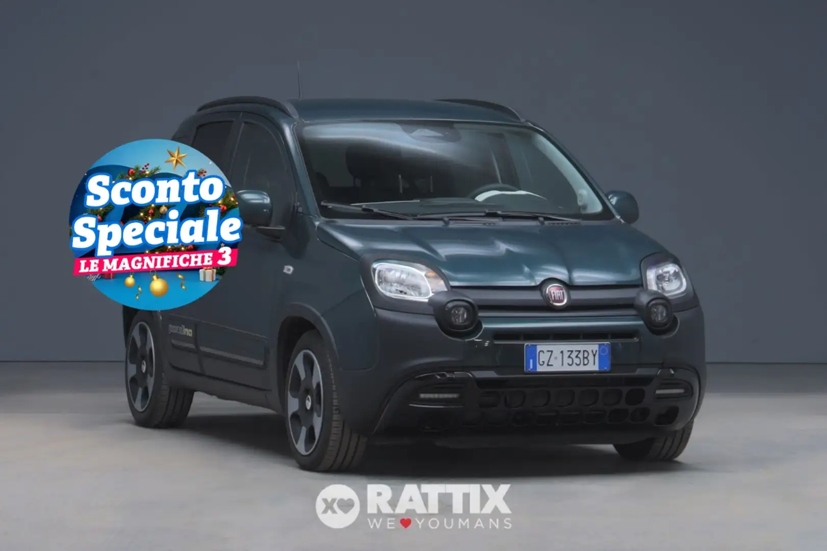 Fiat Panda Pandina 1.0 firefly hybrid 70CV Cross Vert - 1