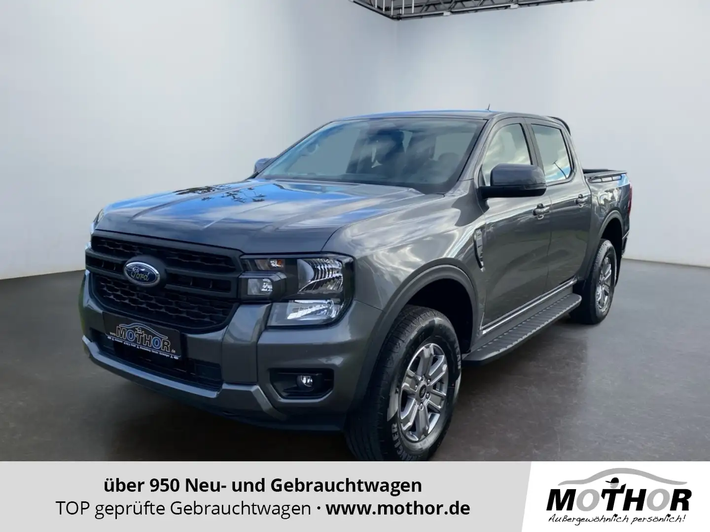 Ford Ranger XLT 2.0 Ecoblue 4WD ACC PDC KAM NAVI Gris - 1