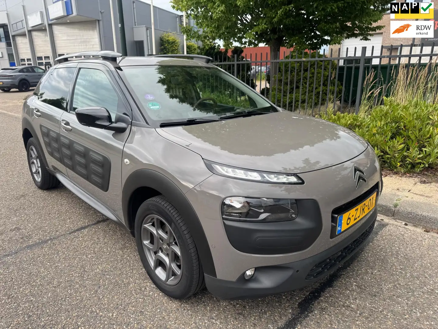 Citroen C4 Cactus 1.2 e-VTi Shine AUTOMAAT,2e Eigenaar,Camera Bruin - 1