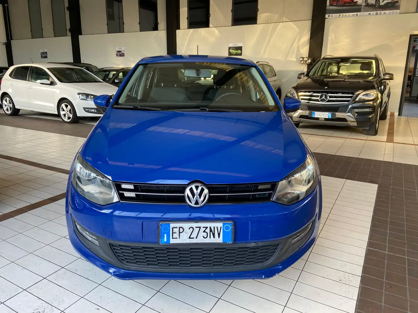 Volkswagen Polo Polo V 2009 5p 1.6 Highline bi-fuel 82cv Blu/Azzurro - 1