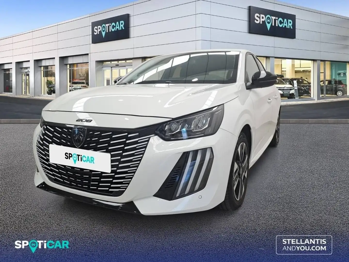 Peugeot 208 1.2 Puretech S&S Allure 100 Weiß - 1