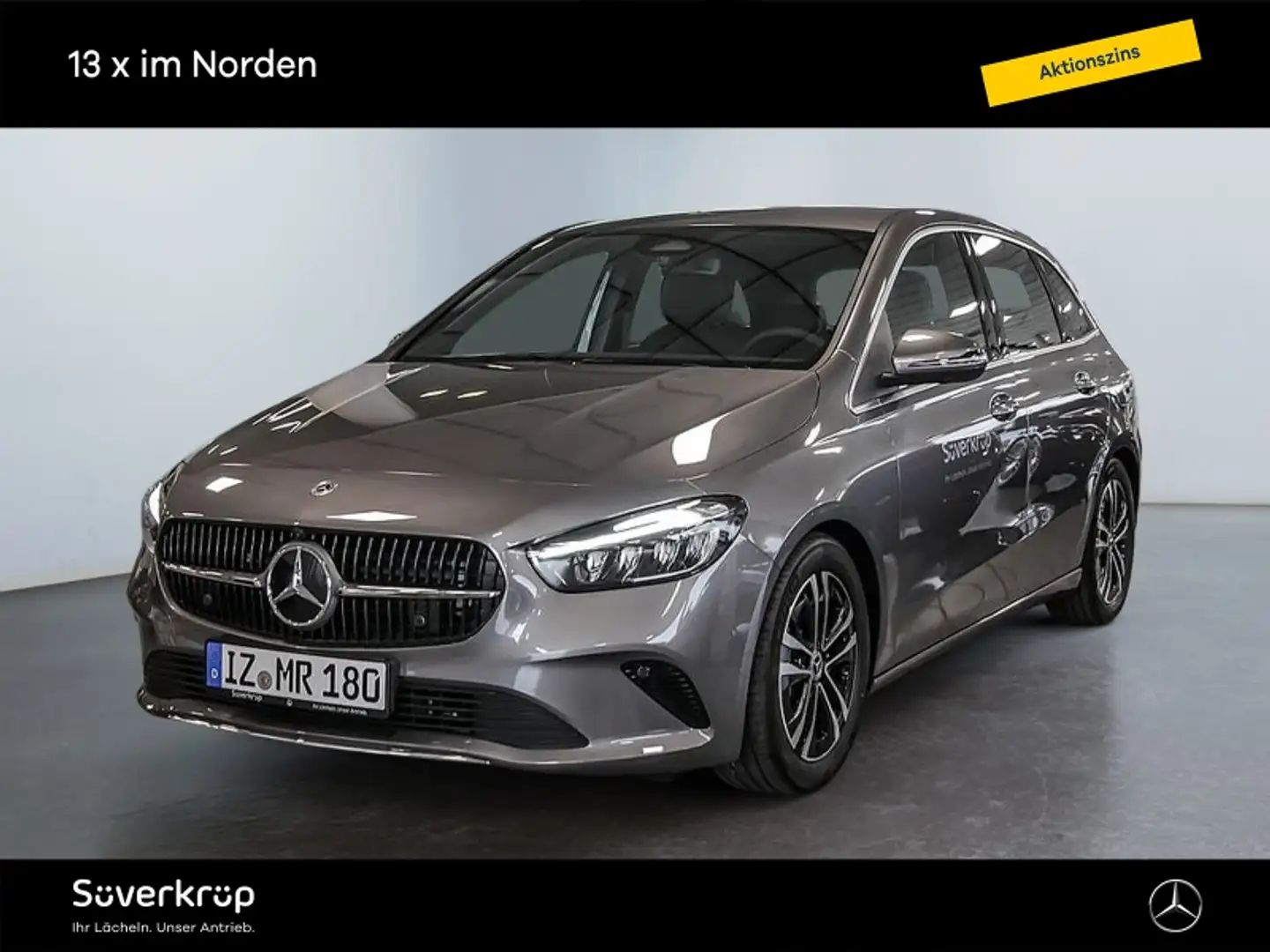 Mercedes-Benz B 180 +SPUR AHK DISTR 360 PDC SHZ PROGRESSIVE Gris - 2