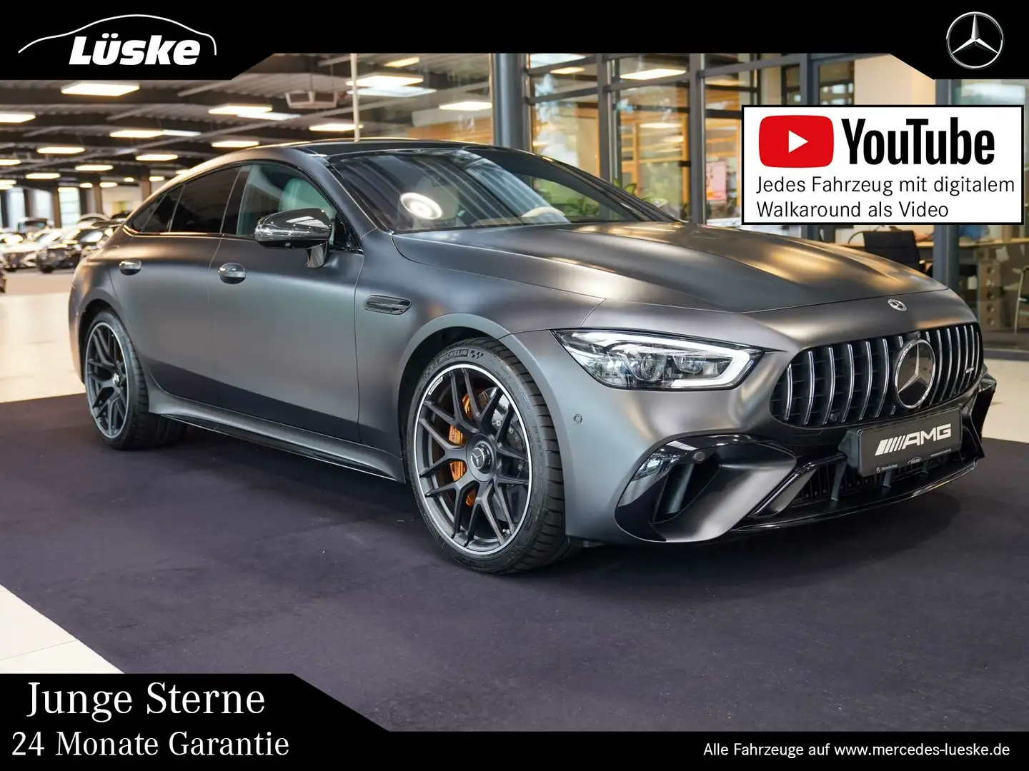 Mercedes-Benz AMG GT AMG GT 63 S E PERFORMANCE MATT tiefweiß Carbon Gris - 1