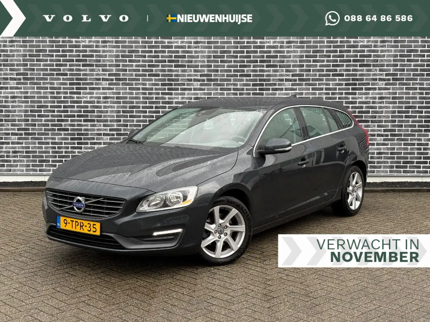 Volvo V60 1.6 T3 Momentum | Navigatie | Dode hoek detectie B Gris - 1