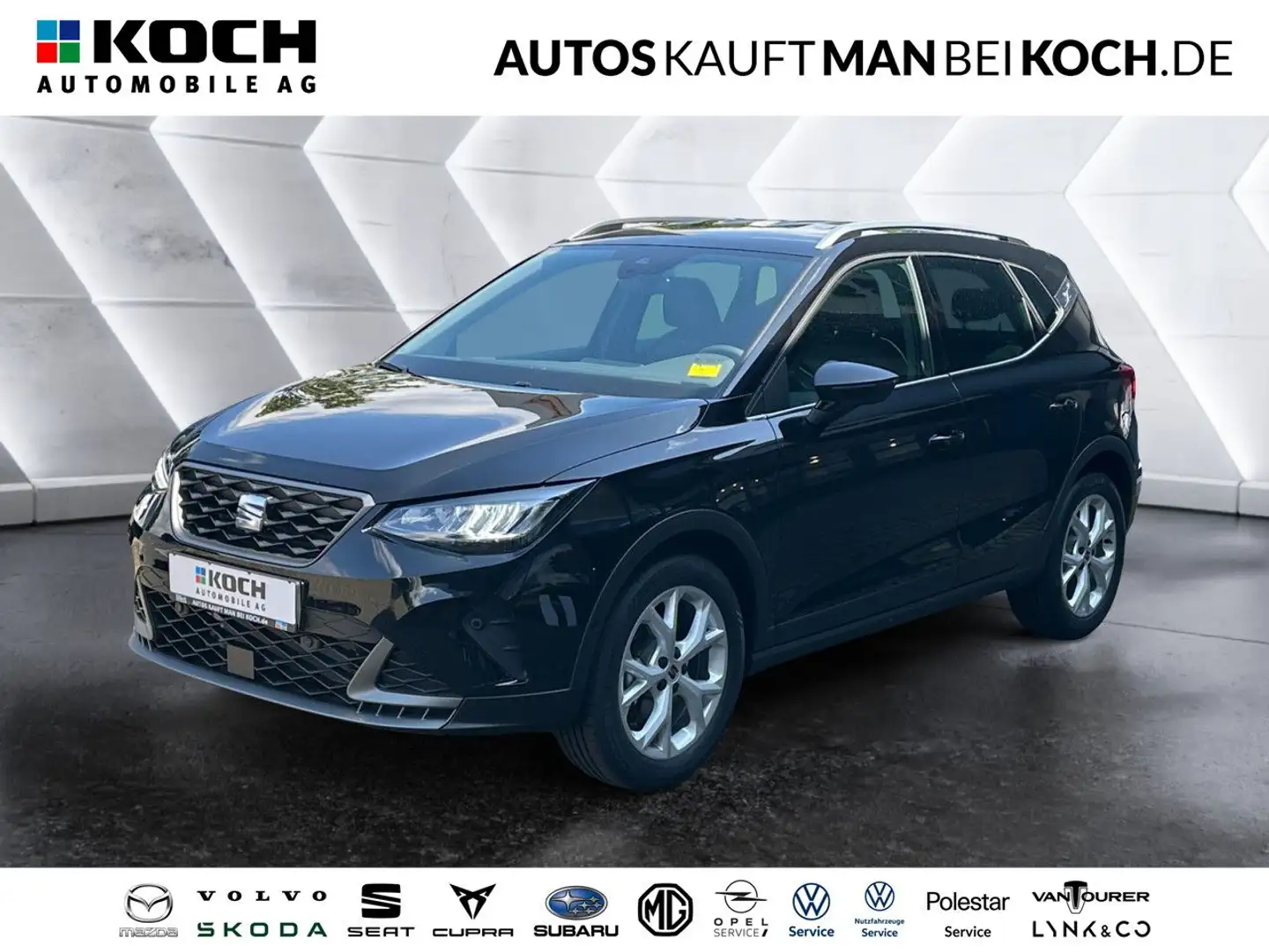 SEAT Arona 1.0 TSI OPF FR DSG PDC LED ACC DAB BackCam Noir - 1