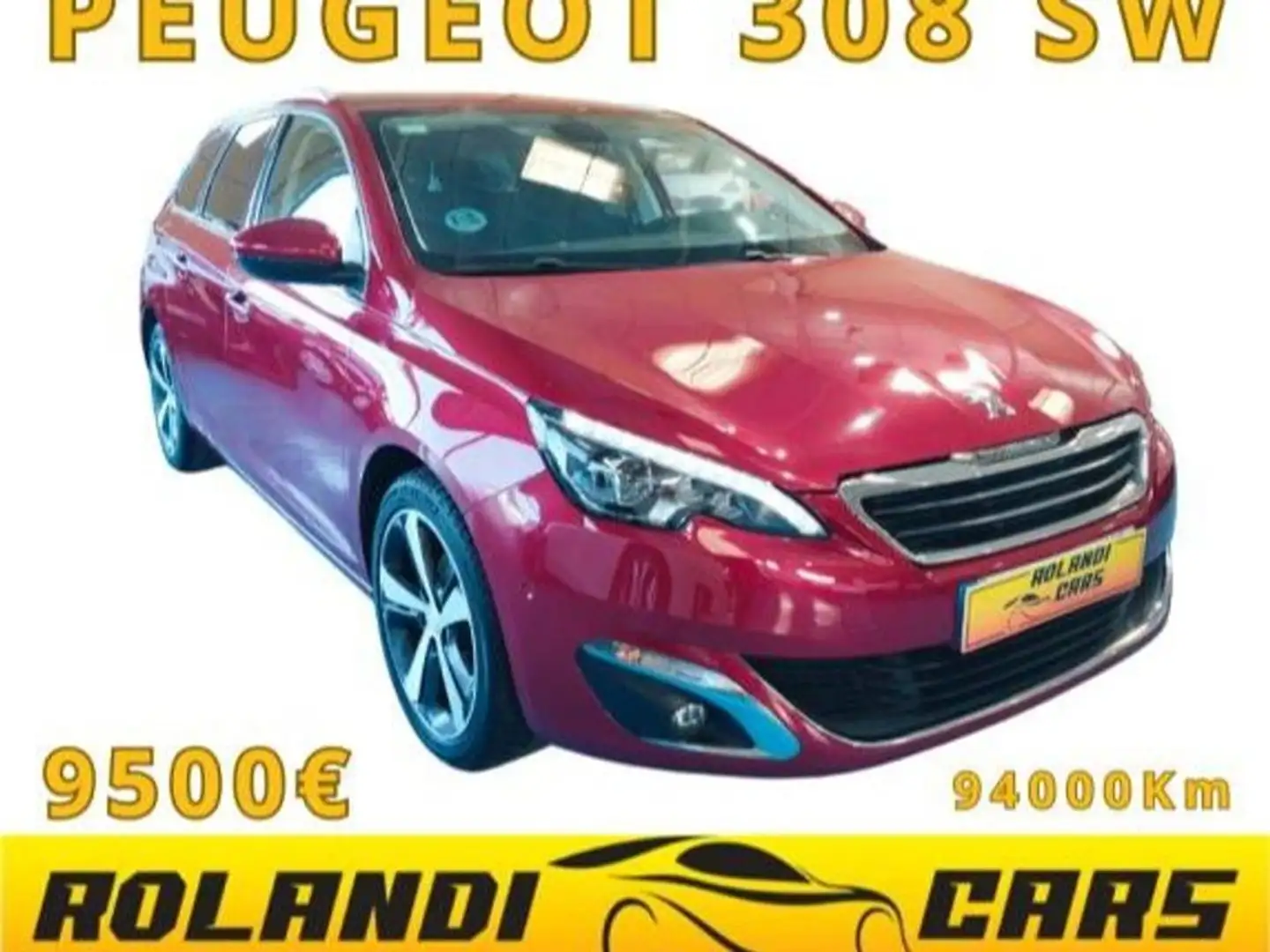 Peugeot 308 SW 1.2 PureTech S&S Allure 130 Rojo - 1