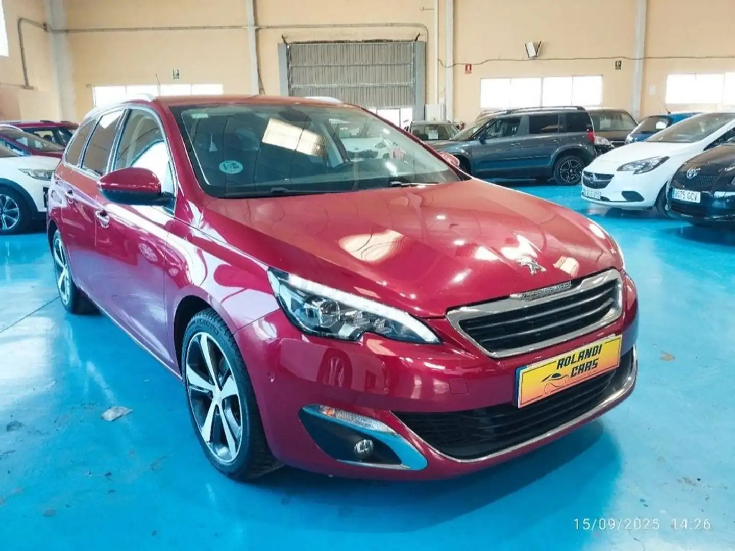 Peugeot 308 SW 1.2 PureTech S&S Allure 130 Rojo - 2