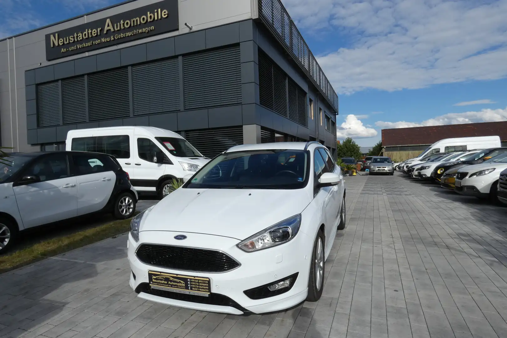 Ford Focus Titanium Sport Weiß - 1