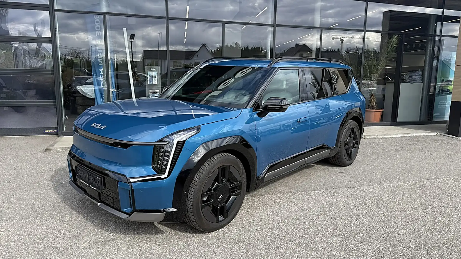 Kia EV9 AWD 99.8kWh GT-Line Aut. Blau - 2