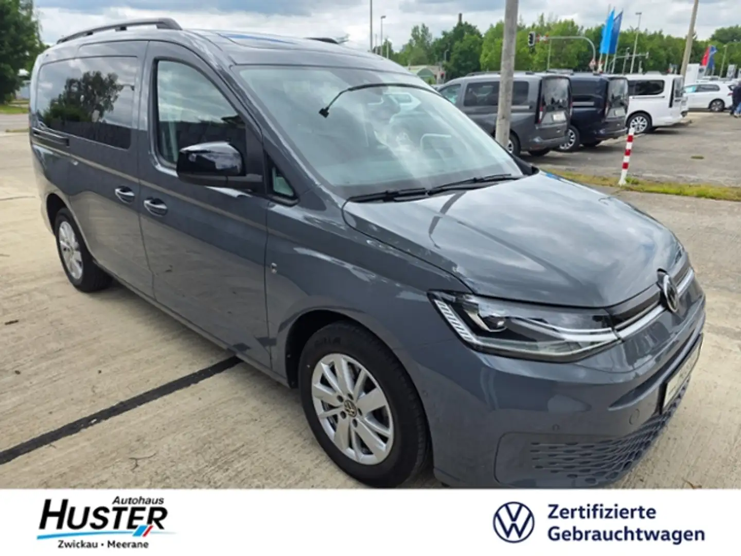 Volkswagen Caddy Life 2.0 TDI DSG*STHZ,LED,ACC* Gris - 1