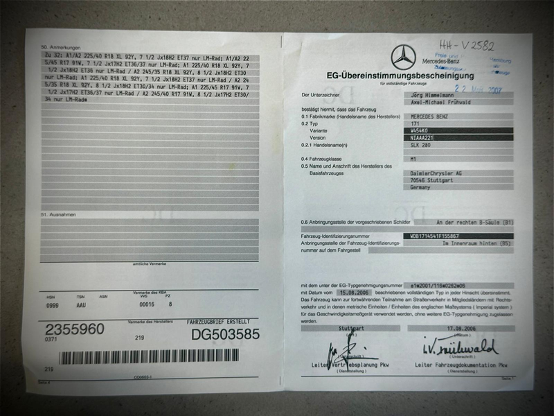 Mercedes-Benz SLK 280 Roadster / Sportpack / Airscarf / Harman Kardon / — photo 44