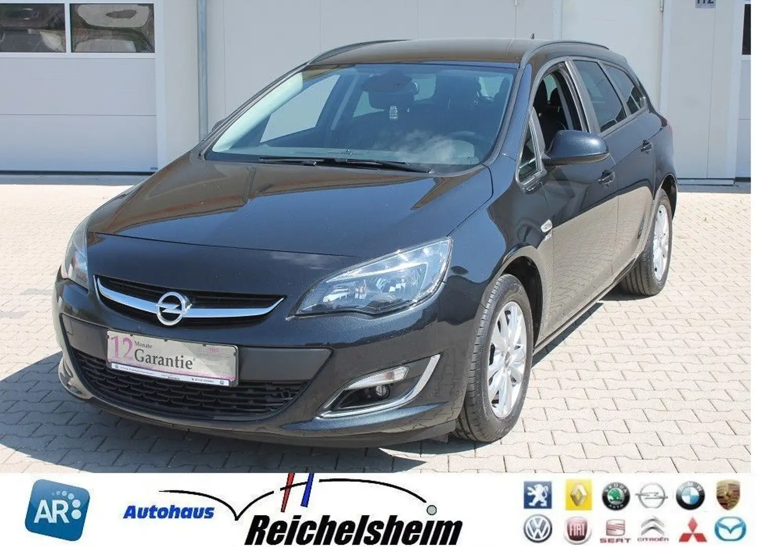 Opel Astra Top Ausst.,gepfl.,S-Heft lückenlos,Finanz Schwarz - 1