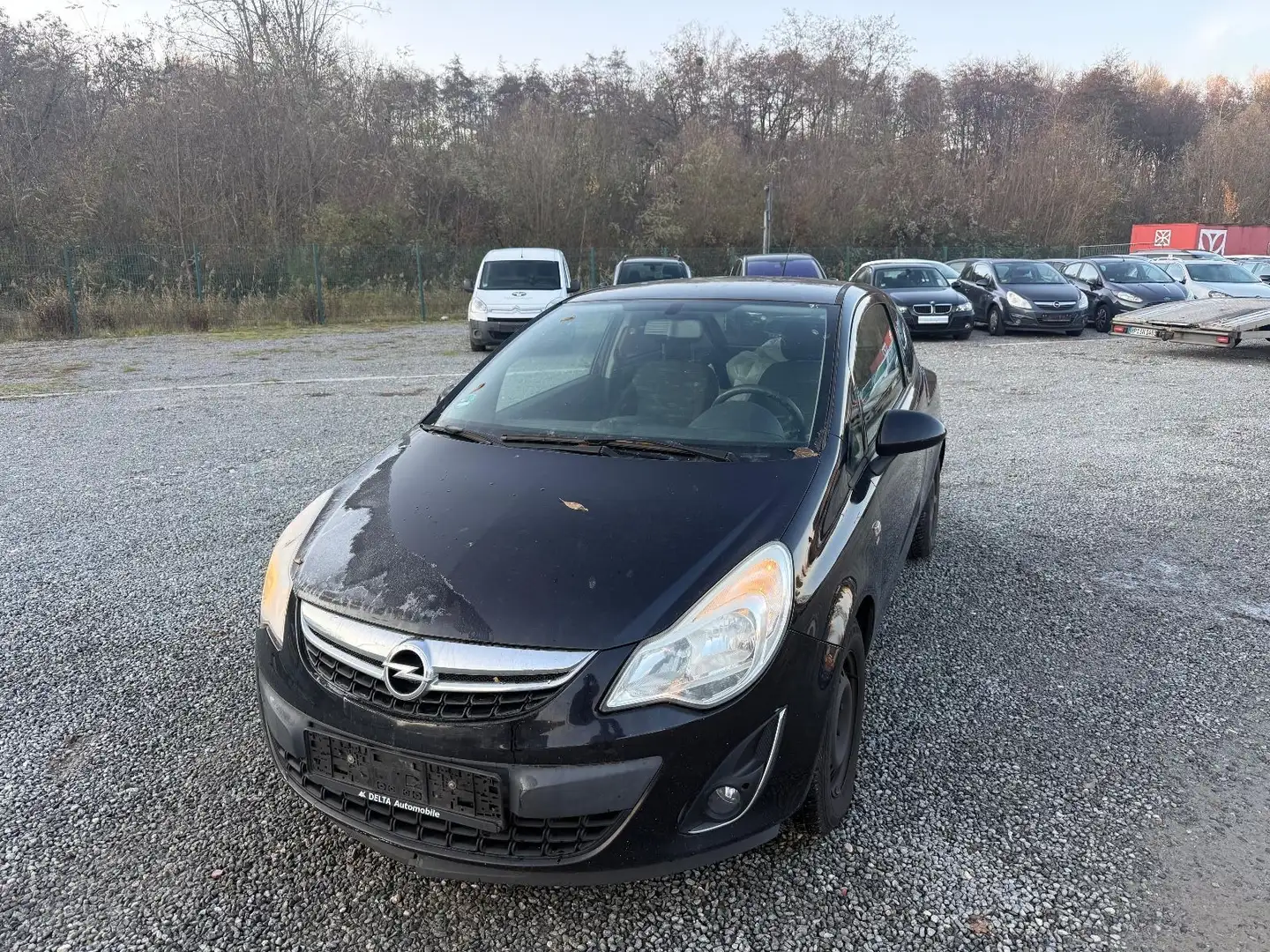 Opel Corsa D Satellite Zwart - 1