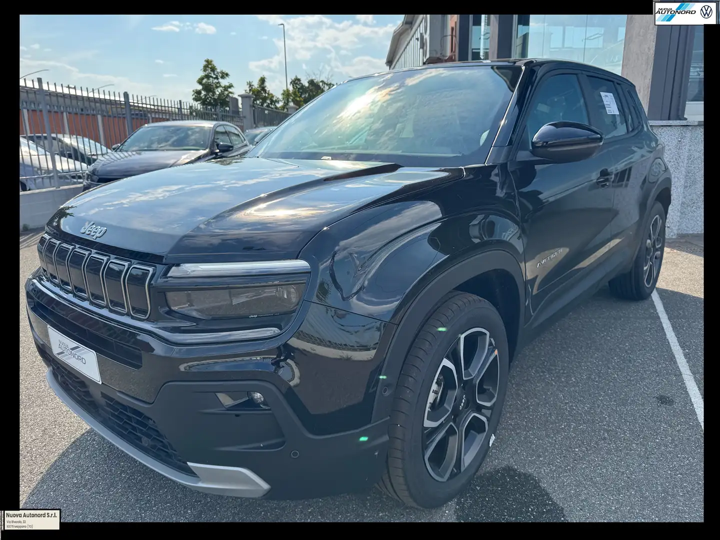 Jeep Avenger Avenger 1.2 turbo e-hybrid Summit 110cv edct KM0 Noir - 1