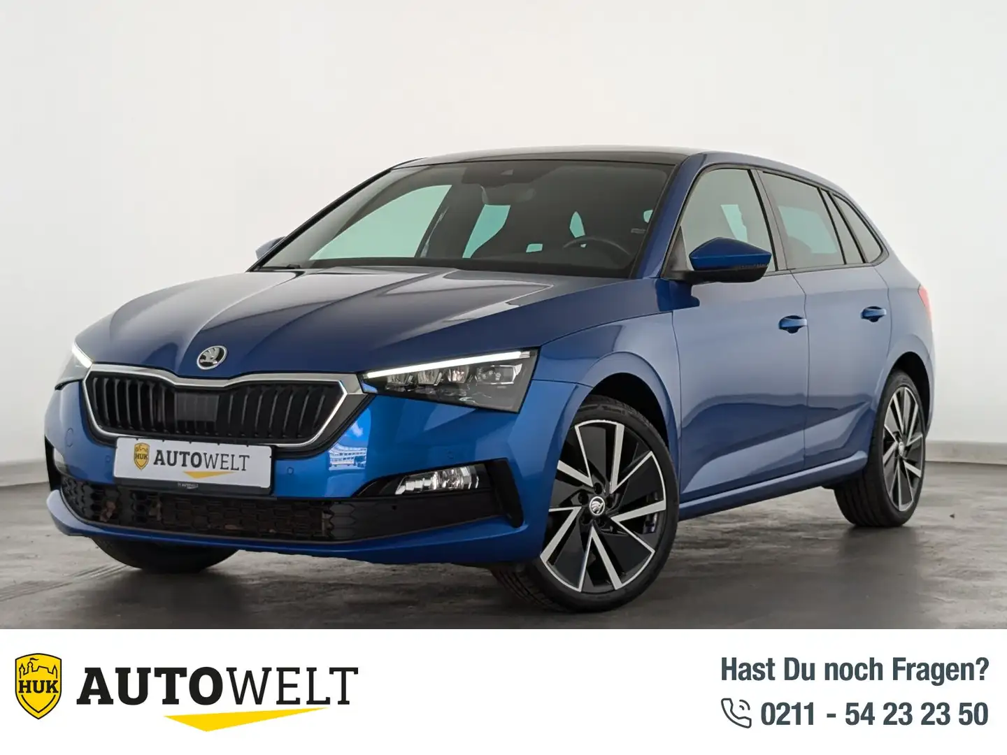 Skoda Scala Scala 1.5 TSI Style OPF PANO+AHK+LED+NAV+ACC+RFK Blau - 1