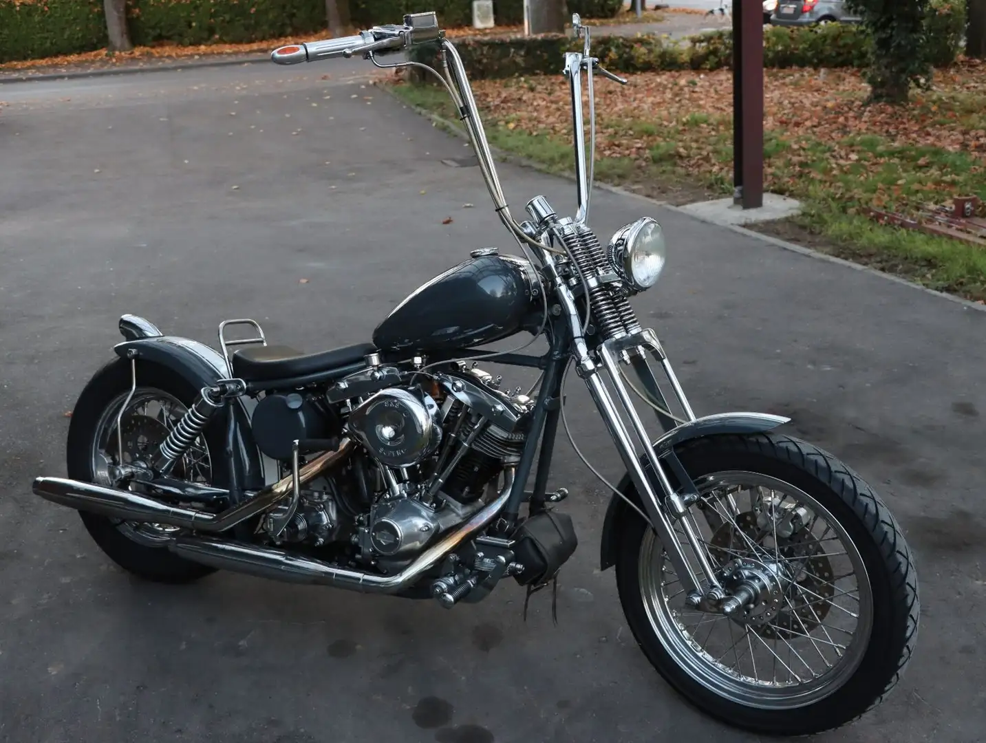 Harley-Davidson FXS Shovelhead 1200| Springergabel| Restauriert Серый - 1