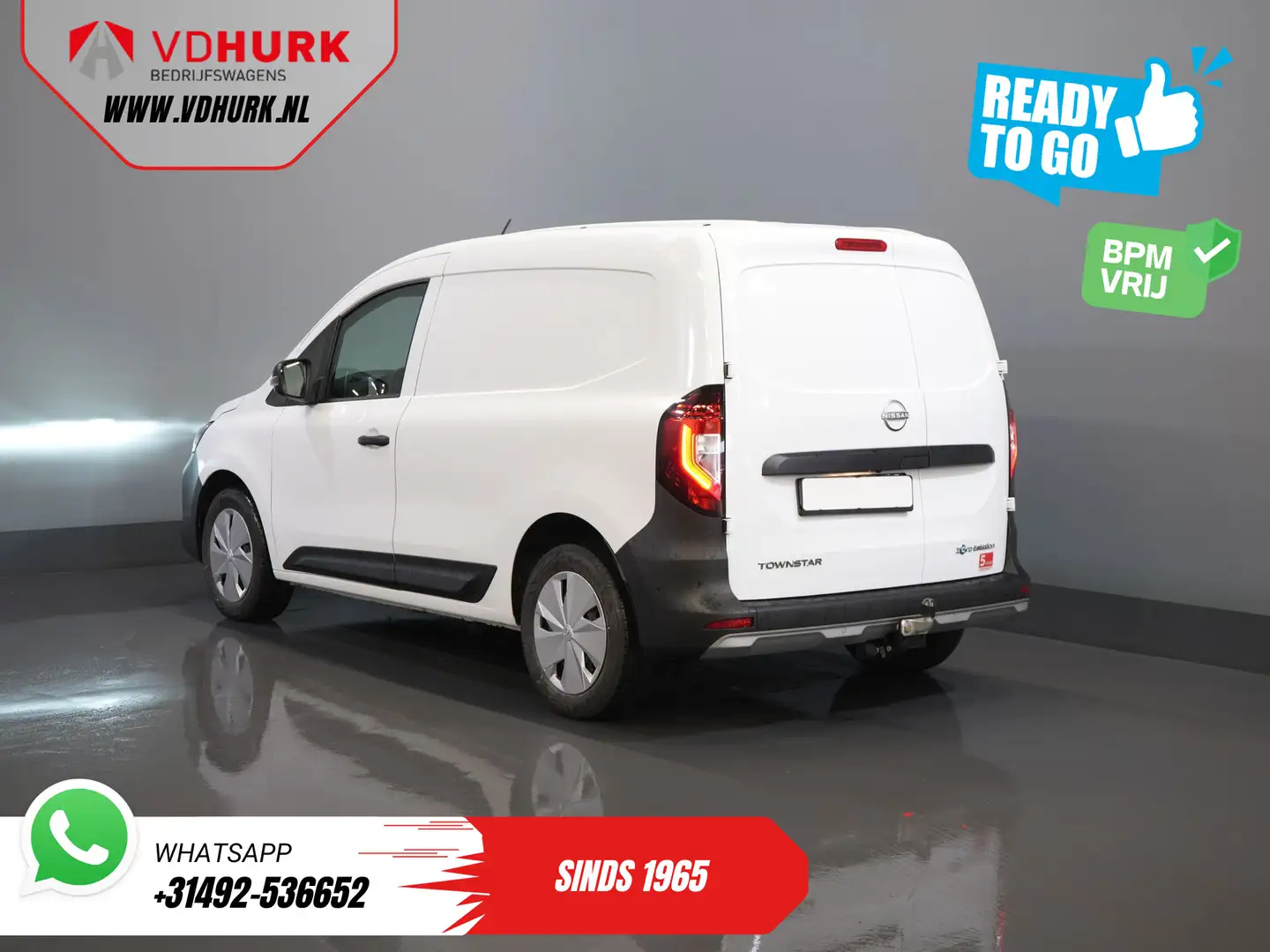 Nissan Townstar 45 kWh 285 km WLTP Snellader/ Climate/ Carplay/ Ca Wit - 2