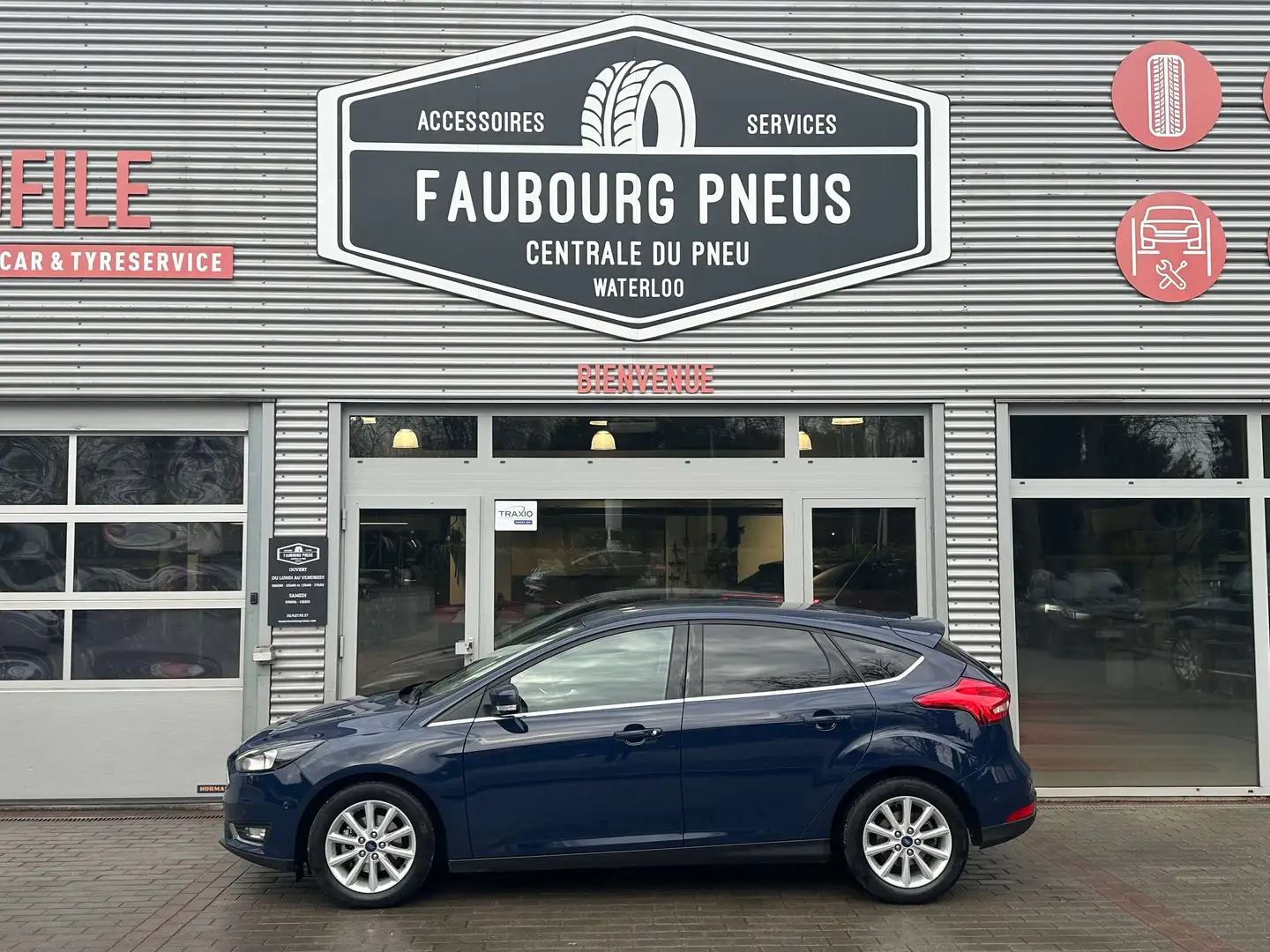 Ford Focus *1.0*1-PROPRIETAIRE/1-OWNER*HISTORIQUE-100%-FORD* Azul - 2