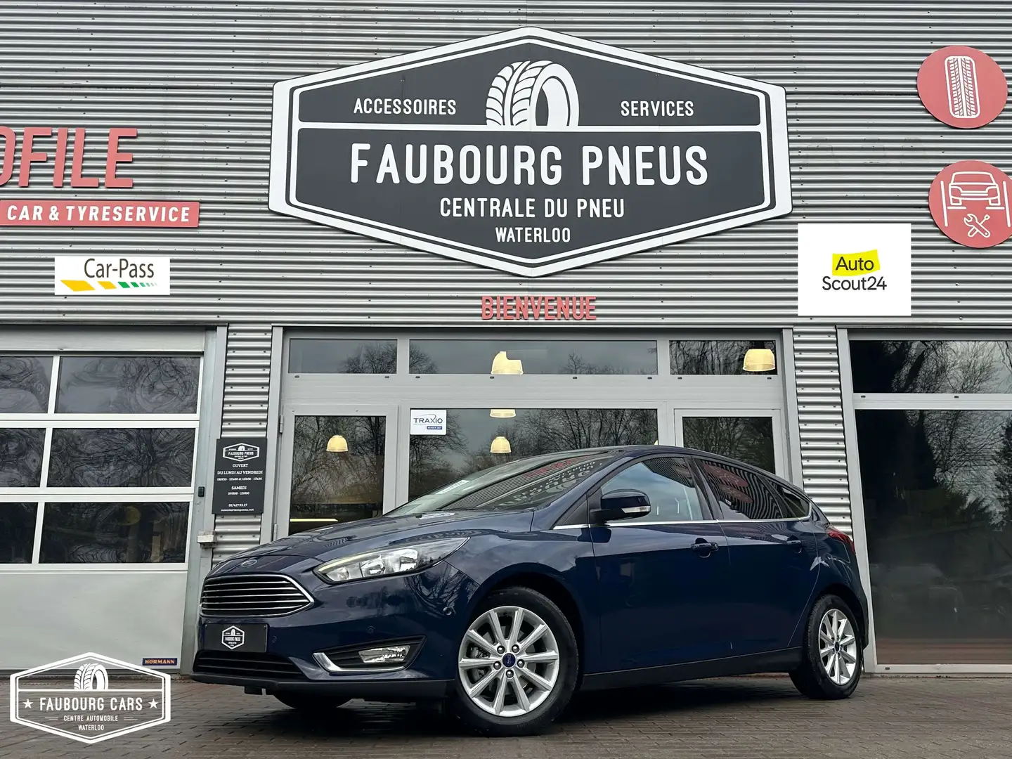 Ford Focus *1.0*1-PROPRIETAIRE/1-OWNER*HISTORIQUE-100%-FORD* Azul - 1