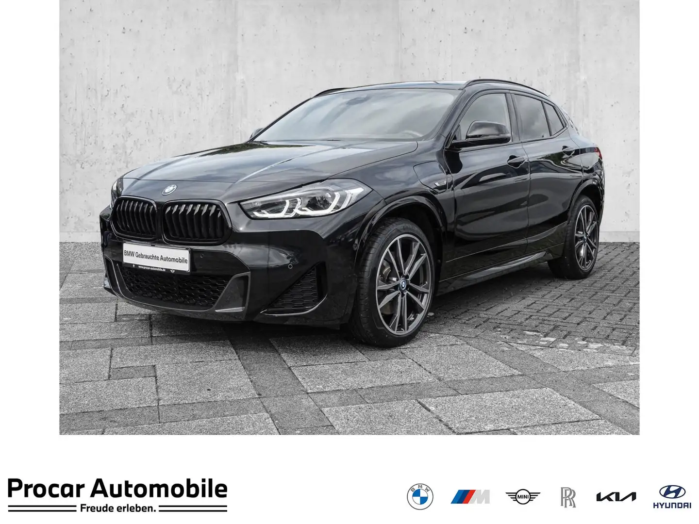 BMW X2 xDrive25e HEAD-UP+HARMANN KARDON+MSPORT Zwart - 1
