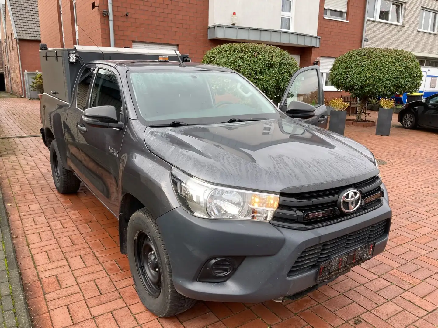 Toyota Hilux Extra Cab,6x mitSeilwinde,nettoexp:17200€ Gris - 2