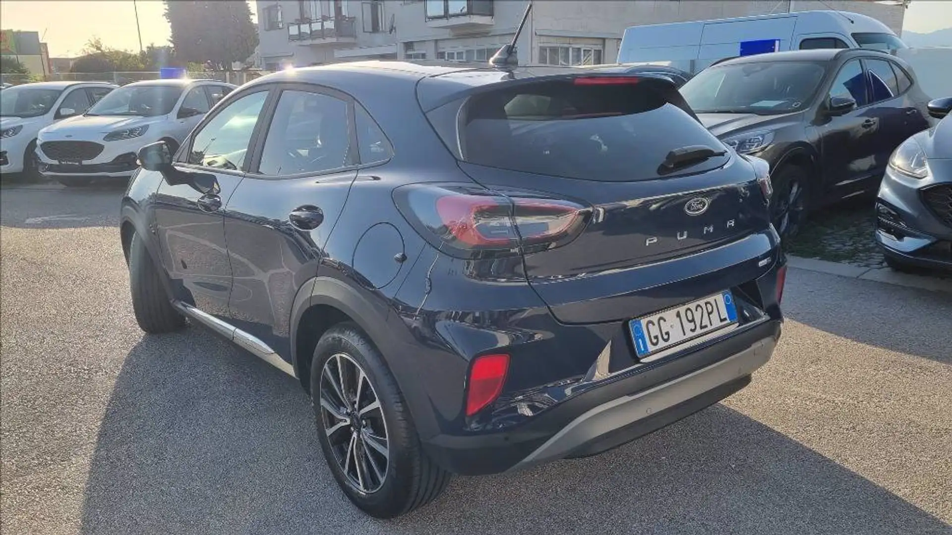 Ford Puma 1.0 ecoboost h titanium s&s 125cv auto Blauw - 2