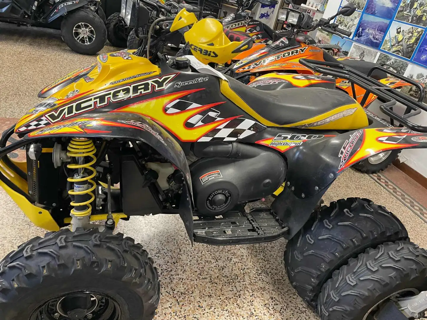 Polaris Scrambler 500 black Nero - 2