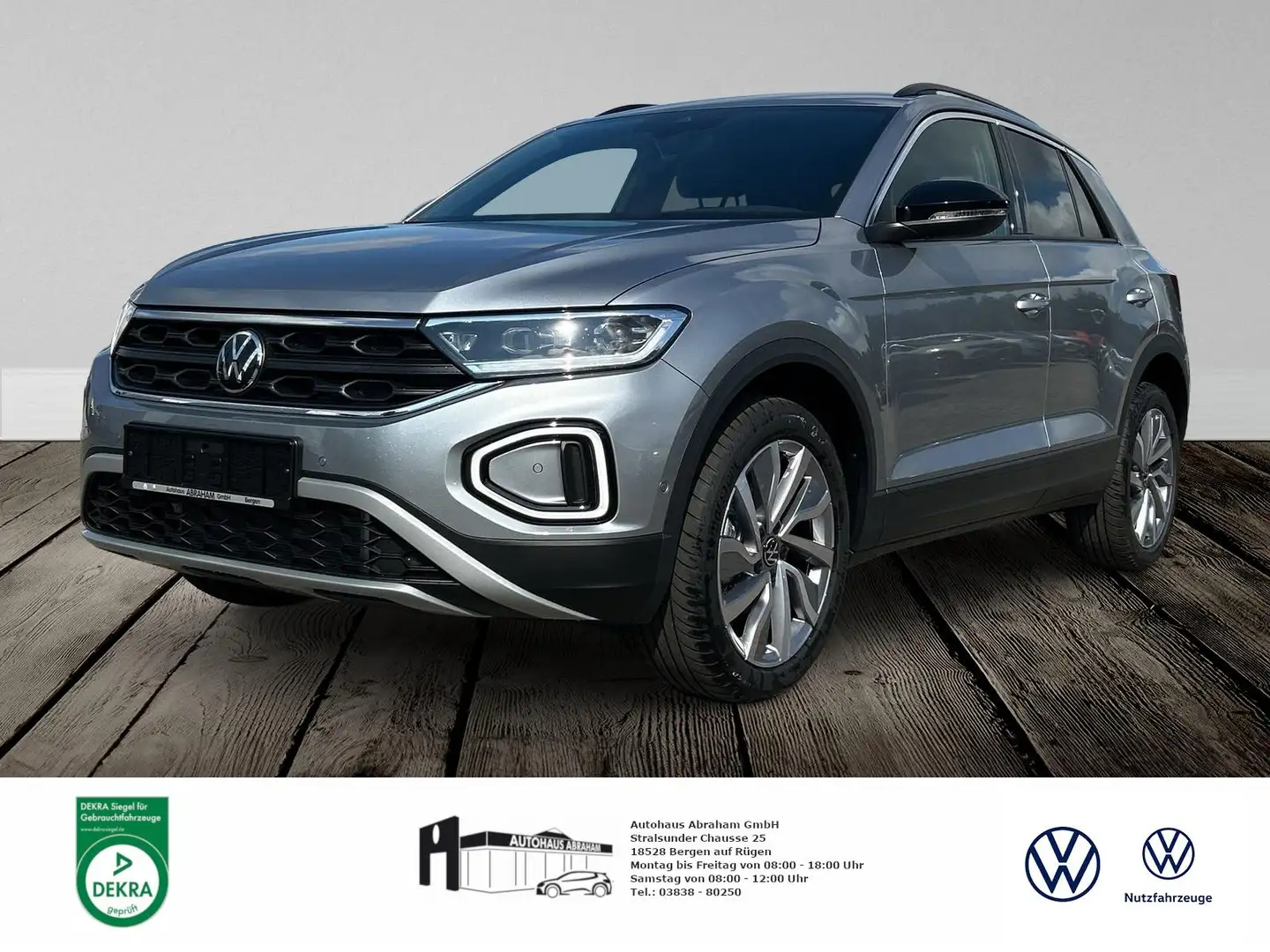 Volkswagen T-Roc GOAL 1.5 TSI Silber - 1