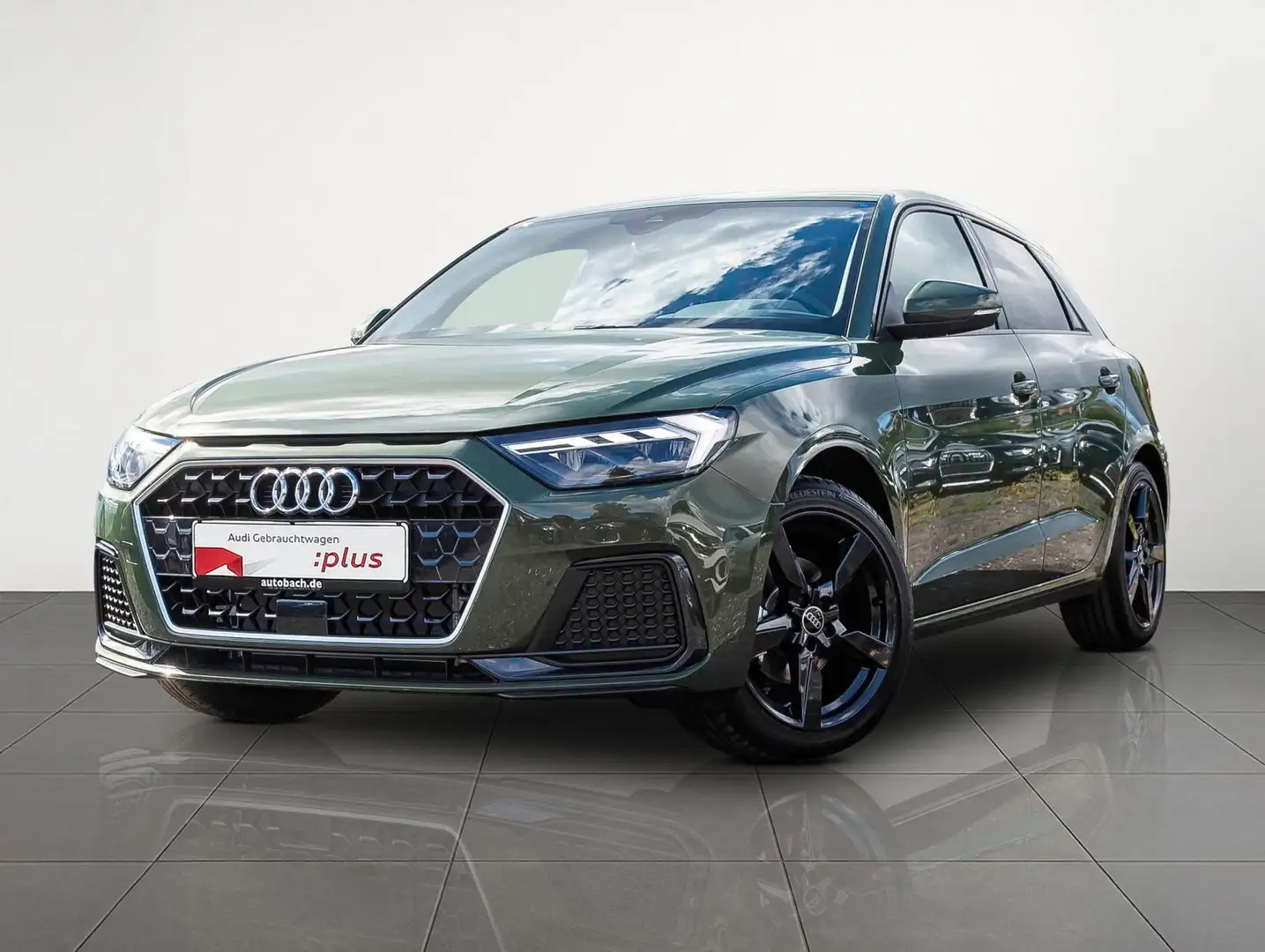 Audi A1 Advanced 30TFSI Stronic Navi LED vi Grün - 2