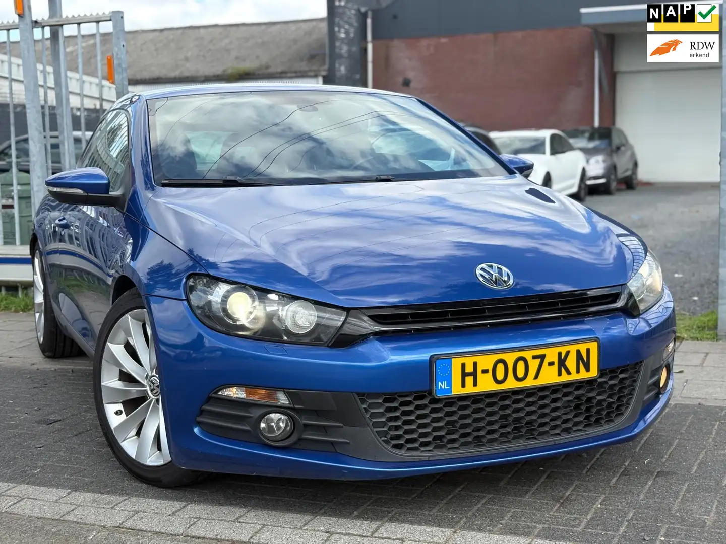 Volkswagen Scirocco 1.4 TSI Highline | NWE D-Ketting | Half leder | Dy Bleu - 1