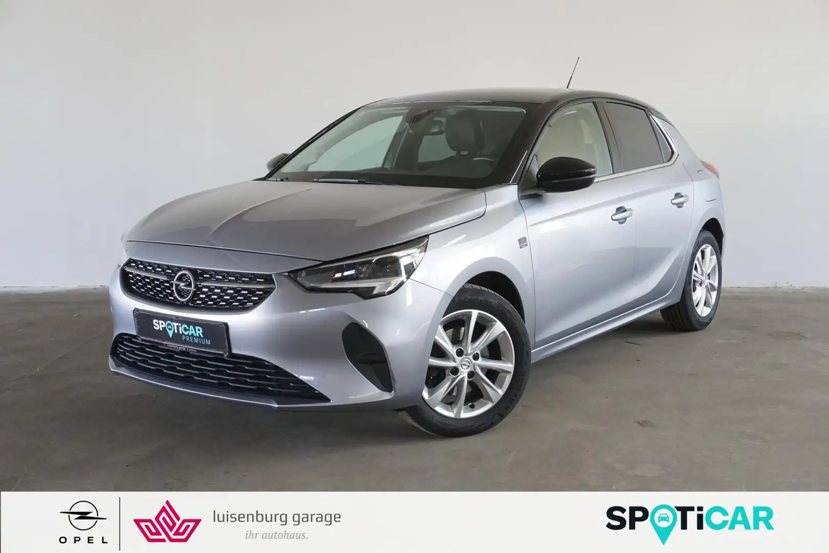 Opel Corsa F Elegance 1.2 Turbo | SHZ | RFK | Multimedia Silber - 1