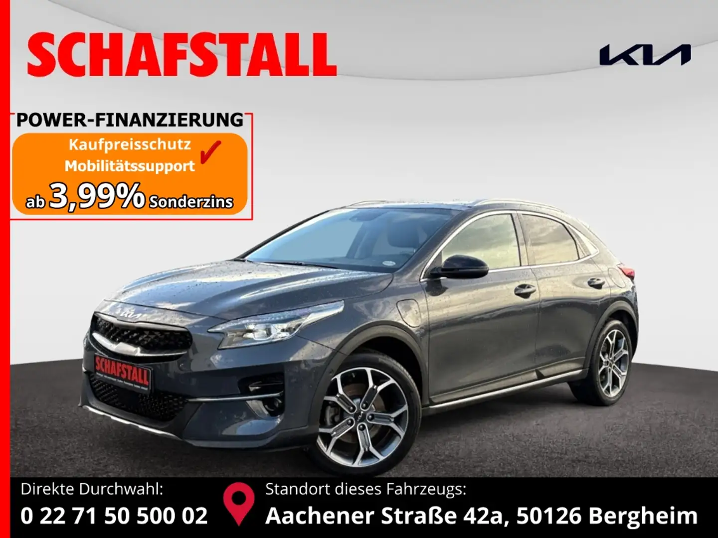 Kia XCeed 1.6 GDI PHEV Platinum Edition Panorama-Dach E-Sitz Grau - 1