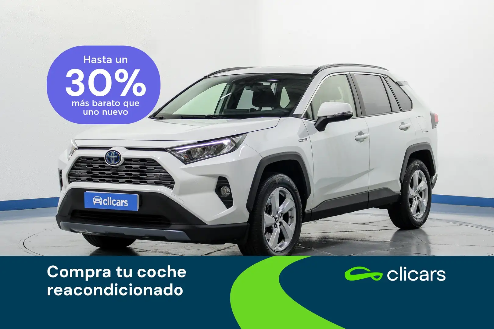 Toyota RAV 4 2.5 hybrid 2WD Advance Blanc - 1